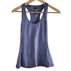 Gymshark Womens Pro Perform Vest size S Steel Blue Activewear Racer Back Stretch